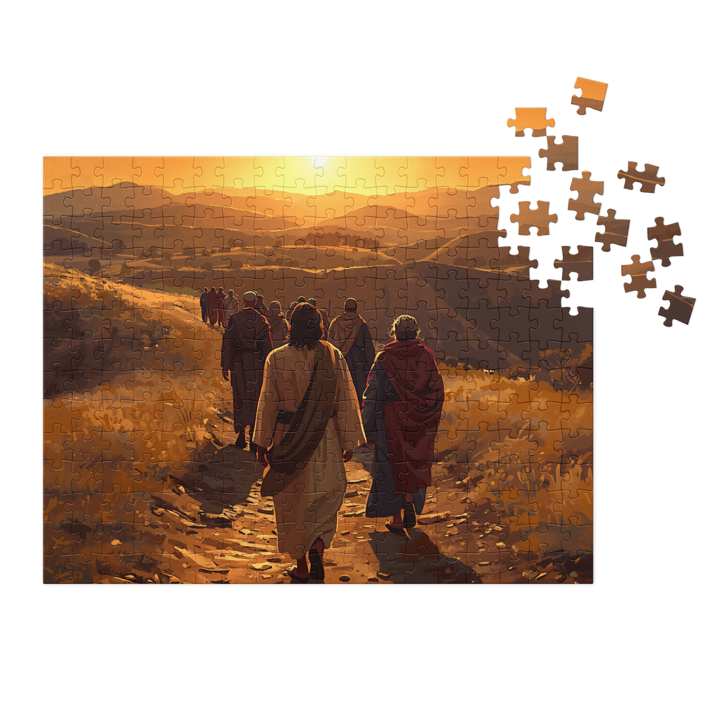 The Fig Tree Collection- Jigsaw puzzle with tin