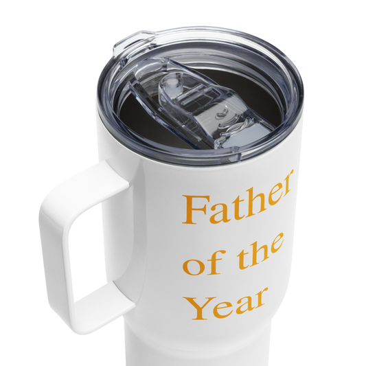 Father of the Year- Gold- Travel mug