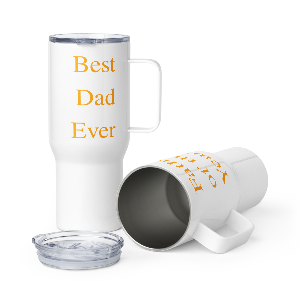 Father of the Year- Gold- Travel mug